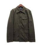 タケオキクチ TAKEO KIKUCHI コットン ドビー カバーオール ミリタリージャケット モスグリーン 2