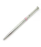 ティファニー TIFFANY & CO. Tクリップ ツイスト ボールペン スターリングシルバー 925 ピンクバンド