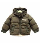 ベベ bebe フード付き ダウン  ジャケット カーキ 90 ベビー 子供服