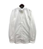 エンポリオアルマーニ EMPORIO ARMANI ボタンダウン ドレスシャツ ライクラ ストレッチ イーグル ホワイト 白 M