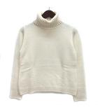 エニィスィス エニシス anySiS タートルネック ニット セーター 長袖 アイボリー 2 美品