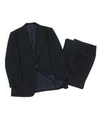 バーバリーズ Burberrys スーツ 上下 セットアップ ダイヤゴナル 2B ジャケット パンツ 紺 ネイビー AB5