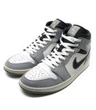 ナイキ NIKE エアジョーダン 1 ミッド AIR JORDAN 1 MID スニーカー 554724-078 グレー 27cm