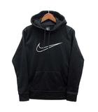 ナイキ NIKE JDI パーカー スウォッシュ バックロゴ プルオーバー 裏起毛 ブラック 黒 M 868759-011