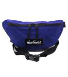 ワイルドシングス WILDTHINGS ナイロン ウエストポーチ ボディバッグ ロゴ パープル 紫