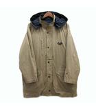 バーバリーズ Burberrys ダウンライナー付き フーデッド コート フラッグ 刺繍 ベージュ M WV487-320-72