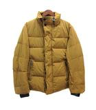 ピエールカルダン Pierre Cardin スタンドカラー ダウンジャケット 袖リブ マスタード M