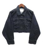 パブリックトウキョウ PUBLIC TOKYO ショート デニムジャケット Gジャン 短丈 インディゴ