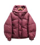 リモンタ ショート ダウン ジャケット フード付き レッド 赤 0 FWFC194004