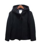 ビーミングバイビームス B:MING LIFE STORE by BEAMS メルトン フード ショート コート ジップアップ ネイビー 紺 M 93-19-0221-690