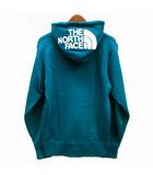ザノースフェイス THE NORTH FACE リアビュー フルジップ フーディ スウェット パーカー NT12442 ブルーモス S 美品
