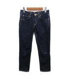 スリム テーパード デニム パンツ ジーンズ インディゴ S LL0512