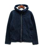 エターナル ETERNAL 備中倉敷工房 インディゴ スウェット フルジップ パーカー フーディ M 53680