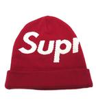 シュプリーム SUPREME ビッグロゴ ビーニー Big Logo Beanie ニットキャップ ニット帽 レッド 赤 ☆AA★