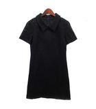 コージワタナベ スティル KOJI WATANABE STYLE シアー メッシュ シャツ ワンピース 総レース 半袖 ブラック 黒 9