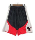 アンダーアーマー UNDER ARMOUR UA モーマニー ショーツ ハーフパンツ バスケ MBK1460 レッド ブラック 赤 黒 MD