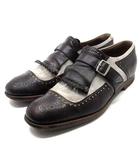 チャーチ church's シャンガイ Shanghai キルト タッセル シューズ モンクストラップ ヴィンテージ加工 レザー 6.5 約25.5cm