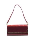 ルイヴィトン LOUIS VUITTON モノグラム ヴェルニ ロスモアMM ショルダーバッグ ウォレット クラッチバッグ M91550 ポムダムール レッド 赤