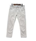 ディーゼル DIESEL ジョグジーンズ THOMMER CB-NE リペア スウェット デニム パンツ ストレッチ ホワイト 白 30