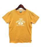 フロッキープリント Tシャツ 半袖 ATW40611 イエロー L