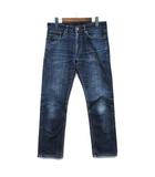 ブラックレーベルクレストブリッジ BLACK LABEL CRESTBRIDGE スリム ストレート デニム パンツ ジーンズ インディゴ 76 51R31-309