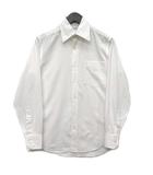ポールスミス PAUL SMITH ドレスシャツ ワイシャツ 長袖 イタリア製生地 ホワイト 白 S 日本製