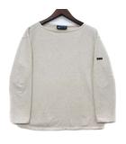 ウェッソン バスクシャツ 長袖 ボートネック Tシャツ カットソー 無地 ナチュラル T4 フランス製