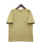 T1011 ヘビーウェイト ポケット Tシャツ 半袖 USA製 ベージュ系 M