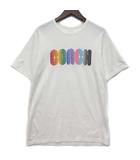 レインボー シグネチャー Tシャツ カットソー 半袖 C9607 ホワイト 白 M
