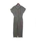 アンタイトル UNTITLED リラクシオンツイル ジャンプスーツ オールインワン グレー 153-55111