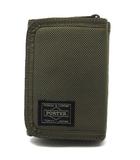 ポーター PORTER バリスティックナイロン コインケース 財布 ラウンドファスナー キーケース オリーブ