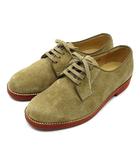 ハッシュパピー Hush Puppies 外羽根 プレーントゥ スエード カジュアルシューズ ベージュ 22.5cm L220N