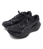 プーマ PUMA ディヴィエイト ニトロ 3 ワイド ランニングシューズ スニーカー 378449-06 ブラック 黒 25cm
