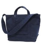 ヤエカ YAECA ツールバッグ 2WAY ショルダーバッグ コットン リネン TOOL BAG 草木 ネイビー NAVY