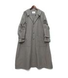 ガサ GASA 2024SS 天秤座 花弁のコート Petal coat スチールグレー 11241-06101