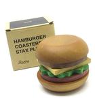 リバーズ RIVERS スタックス プラス ハンバーガーコースターズ 積み木 天然木 マツ