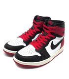 ナイキ NIKE エアジョーダン 1 レトロ ハイ AIR JORDAN 1 RETRO HIGH OG BLACK TOE REIMAGINED スニーカー DZ5485-106 ホワイト ブラック レッド 白 黒 赤 27.5cm