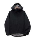 無印良品 良品計画 透湿撥水 フード ジャケット ジップアップ パーカー AD0YWA6S ブラック 黒 S