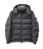 モンクレール MONCLER モンジュネーブル MONTGENEVRE ウール ダウン ジャケット フード付き グレー 1