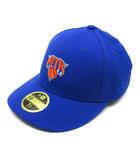 ニューエラ NEW ERA キス KITH NYC キャップ ニューヨーク ニックス New York Knicks 59Fifty Low Profile ブルー 青 58.7cm