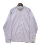 B&Y ユナイテッドアローズ BEAUTY&YOUTH ビューティー&ユース ボタンダウン ドレスシャツ ワイシャツ 長袖 パープル 紫 XL 1211-178-4835