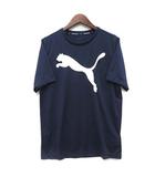 プーマ PUMA ドライ ACTIVE ビッグロゴ Tシャツ 半袖 ネイビー 紺 M 588860-06