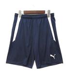 プーマ PUMA 吸水速乾 TEAMLIGA ショートパンツ トレーニングショーツ サッカーウェア ネイビー 紺 M 657795-06