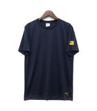 プーマ PUMA 吸汗速乾 ストレッチ トレーニング ショートスリーブ Tシャツ カットソー 半袖 ネイビー 紺 M 678710-06