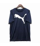プーマ PUMA ドライ ACTIVE ビッグロゴ Tシャツ 半袖 ネイビー 紺 M 588860-06