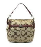 コーチ COACH トートバッグ ターンロック シグネチャー チェルシー アシュリン ホーボー ブラウン F17834
