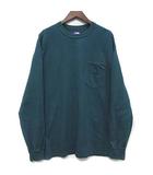 ノースフェイス パープルレーベル THE NORTH FACE PURPLE LABEL 7オンス ロングスリーブ ポケット Tシャツ 長袖 7oz Long Sleeve Pocket Tee NT3365N ボトルグリーン XL