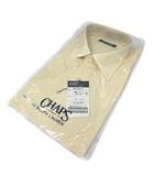 チャップス CHAPS ラルフローレン 半袖 ドレスシャツ ワイシャツ ライトイエロー 薄黄 41 CPMB-FN2500-42