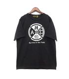 Military Camp クルーネック Tシャツ カットソー 半袖 AMC CREWNECK TEE ブラック 黒 L 6193488