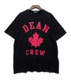 Missy Fit DEAN CREW Tシャツ カットソー 半袖 オーバーサイズ ブラック 黒 XS S74GD0713